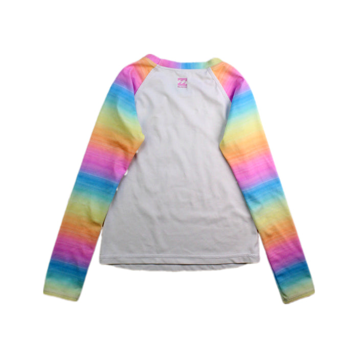 A Multicolour Rash Guards from Billabong in size 6T for girl. (Back View)