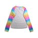 A Multicolour Rash Guards from Billabong in size 6T for girl. (Back View)