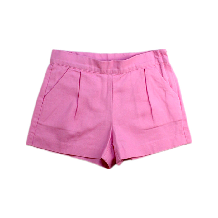 A Pink Shorts from Janie & Jack in size 4T for girl. (Front View)