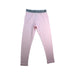 A Pink Leggings from Jacadi in size 6T for girl. (Front View)