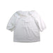 A White Long Sleeve Tops from Momonittu in size 4T for girl. (Back View)