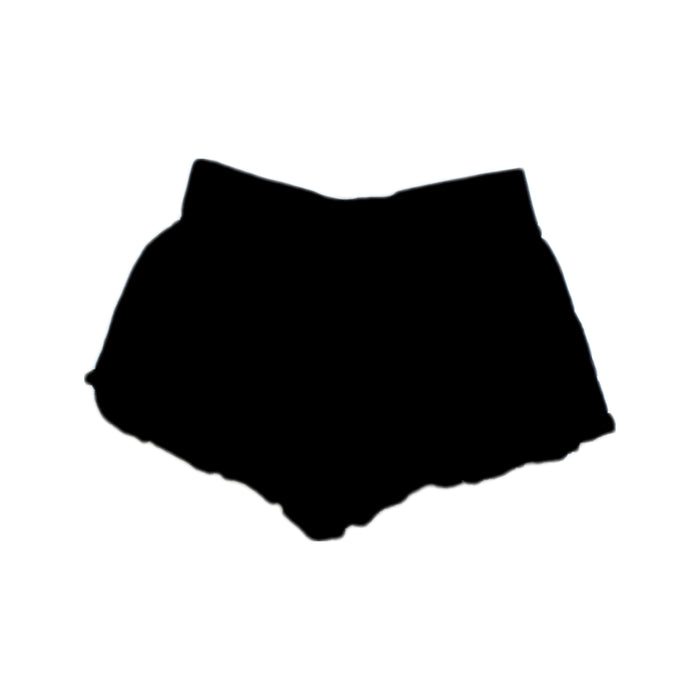 A Black Shorts from Janie & Jack in size 4T for girl. (Front View)