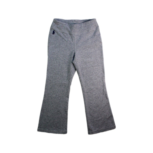 A Grey Leggings from Polo Ralph Lauren in size 5T for girl. (Front View)