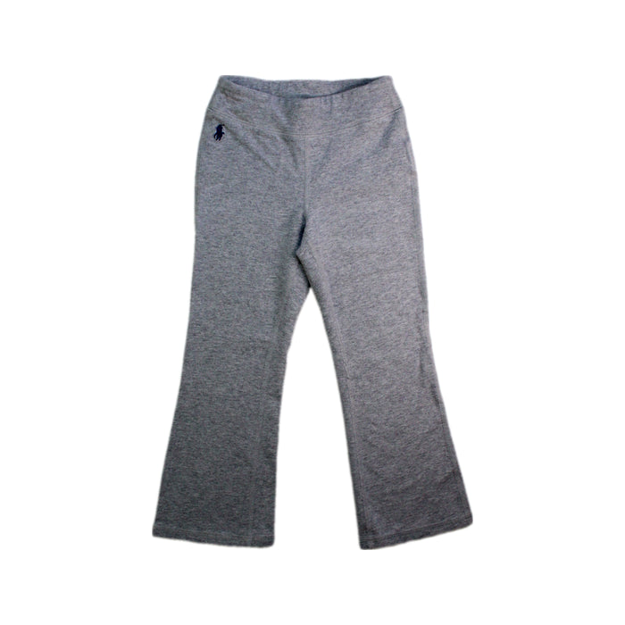 A Grey Leggings from Polo Ralph Lauren in size 5T for girl. (Front View)