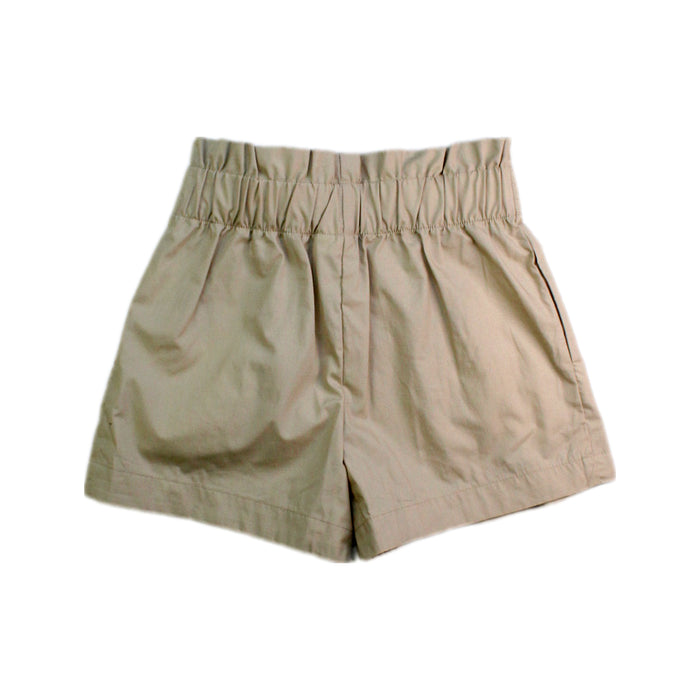 A Beige Shorts from Janie & Jack in size 4T for girl. (Back View)