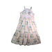 A Pink Sleeveless Dresses from Janie & Jack in size 6T for girl. (Back View)