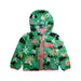 A Green Lightweight Jackets from Patagonia in size 3T for girl. (Front View)
