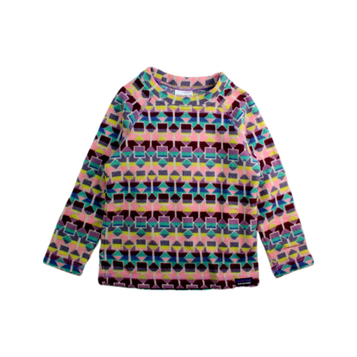 A Multicolour Long Sleeve Tops from Patagonia in size 3T for girl. (Front View)