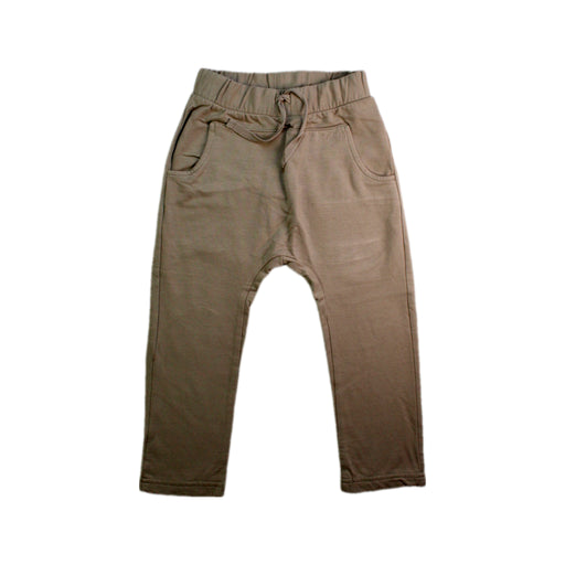 A Taupe Casual Pants from MarMar in size 3T for neutral. (Front View)