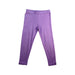 A Purple Leggings from Lemon Loves Lime in size 3T for girl. (Front View)
