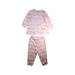 A Pink Pyjama Sets from Miki House in size 18-24M for girl. (Back View)