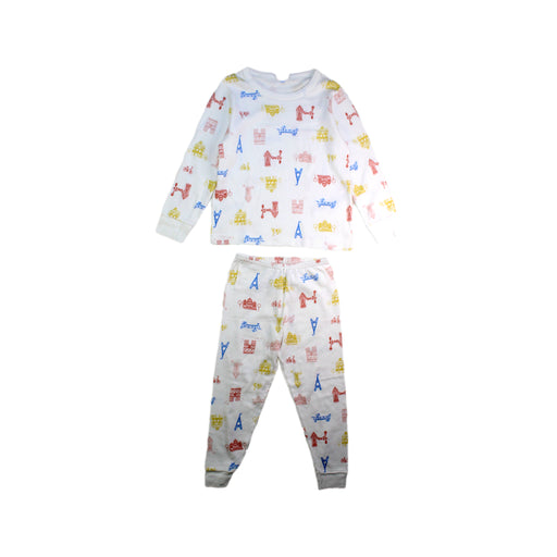 A Multicolour Pyjama Sets from Petit Bateau in size 3T for neutral. (Front View)