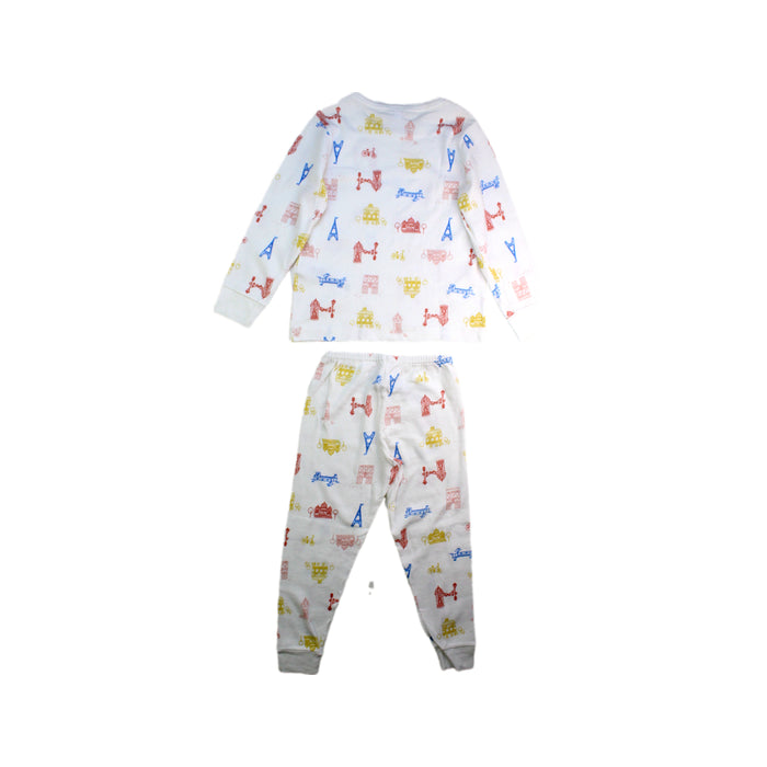 A Multicolour Pyjama Sets from Petit Bateau in size 3T for neutral. (Back View)