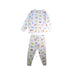 A Multicolour Pyjama Sets from Petit Bateau in size 3T for neutral. (Back View)