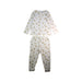 A White Pyjama Sets from Konges Sløjd in size 3T for neutral. (Front View)