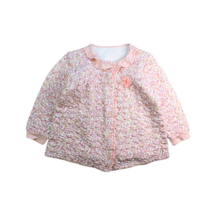 A Pink Separates from Organic Mom in size 4T for girl. (Front View)