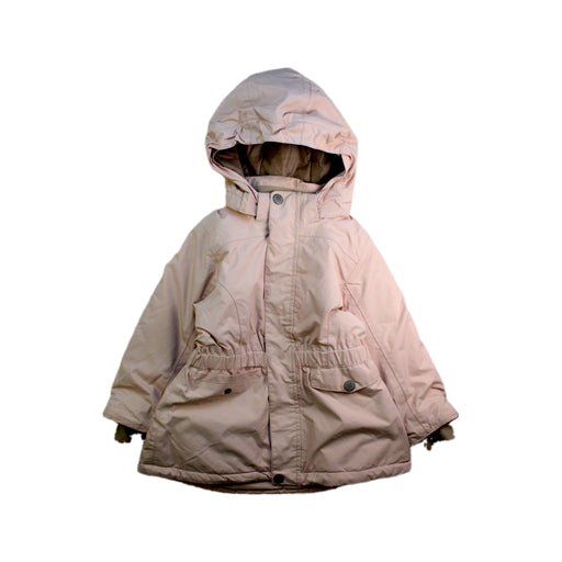 A Peach Puffer/Quilted Coats & Outerwear from Mini A Ture in size 3T for girl. (Front View)