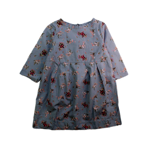 A Blue Long Sleeve Dresses from Bonpoint in size 3T for girl. (Front View)