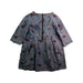 A Blue Long Sleeve Dresses from Bonpoint in size 3T for girl. (Back View)