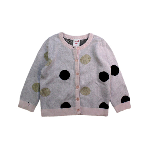 A Pink Cardigans from Seed in size 18-24M for girl. (Front View)