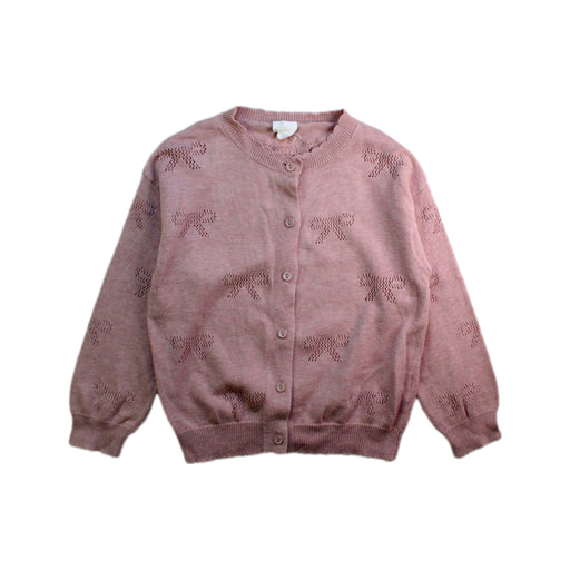 A Pink Cardigans from Jamie Kay in size 3T for girl. (Front View)