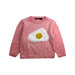 A Pink Knit Sweaters from mini kardi in size 2T for girl. (Front View)