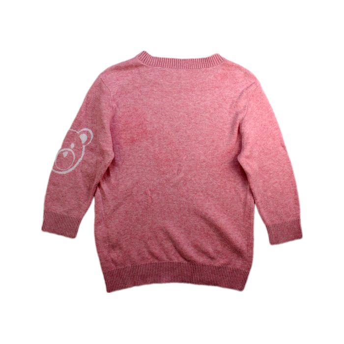 A Pink Knit Sweaters from Nicholas & Bears in size 2T for girl. (Back View)