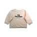 A Ivory Crewneck Sweatshirts from Organic Zoo in size 3T for neutral. (Back View)