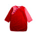 A Red Long Sleeve Dresses from Tang'Roulou in size 4T for girl. (Front View)