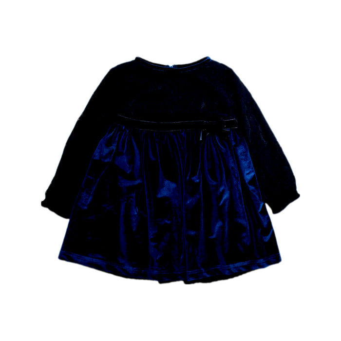 A Black Long Sleeve Dresses from Chickeeduck in size 2T for girl. (Front View)