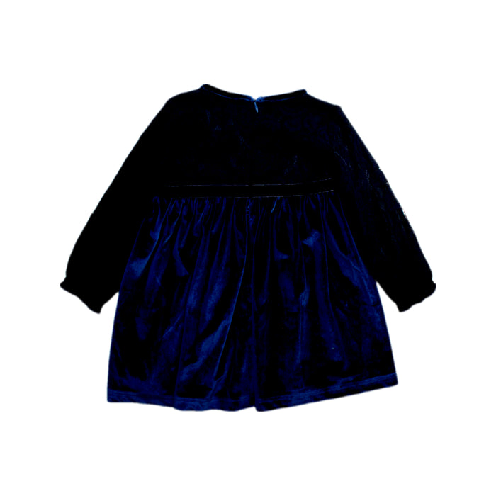 A Black Long Sleeve Dresses from Chickeeduck in size 2T for girl. (Back View)