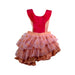 A Pink Overall Dresses from Wauw Capow in size 3T for girl. (Back View)