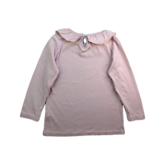 A Pink Long Sleeve Tops from Jamie Kay in size 3T for girl. (Back View)