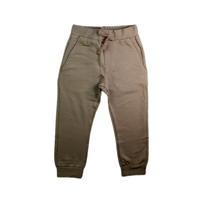 A Taupe Sweatpants from MarMar in size 4T for neutral. (Front View)