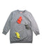 A Grey Crewneck Sweatshirts from Wauw Capow in size 4T for girl. (Front View)