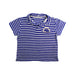 A Blue Short Sleeve T Shirts from Petit Bateau in size 4T for boy. (Front View)