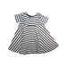 A Black Short Sleeve Dresses from Petit Bateau in size 4T for girl. (Front View)