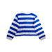 A Blue Cardigans from Petit Bateau in size 4T for girl. (Back View)