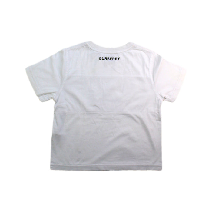 A White Short Sleeve T Shirts from Burberry in size 4T for boy. (Back View)