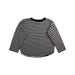 A Black Long Sleeve T Shirts from Petit Bateau in size 4T for neutral. (Back View)