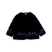 A Black Cardigans from Petit Bateau in size 3T for girl. (Front View)