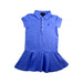A Blue Short Sleeve Dresses from Polo Ralph Lauren in size 4T for girl. (Front View)