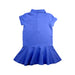 A Blue Short Sleeve Dresses from Polo Ralph Lauren in size 4T for girl. (Back View)