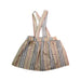 A Beige Overall Dresses from Burberry in size 12-18M for girl. (Front View)