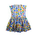 A Multicolour Sleeveless Dresses from Petit Bateau in size 4T for girl. (Front View)