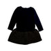 A Black Long Sleeve Dresses from Petit Bateau in size 18-24M for girl. (Back View)