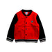 A Red Lightweight Jackets from Petit Bateau in size 3T for boy. (Front View)