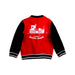 A Red Lightweight Jackets from Petit Bateau in size 3T for boy. (Back View)