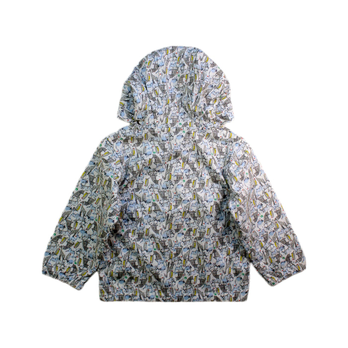A Multicolour Lightweight Jackets from Petit Bateau in size 18-24M for neutral. (Back View)