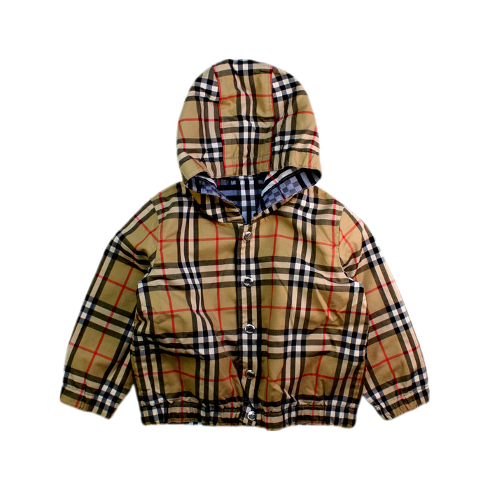 A Multicolour Lightweight Jackets from Burberry in size 2T for boy. (Back View)